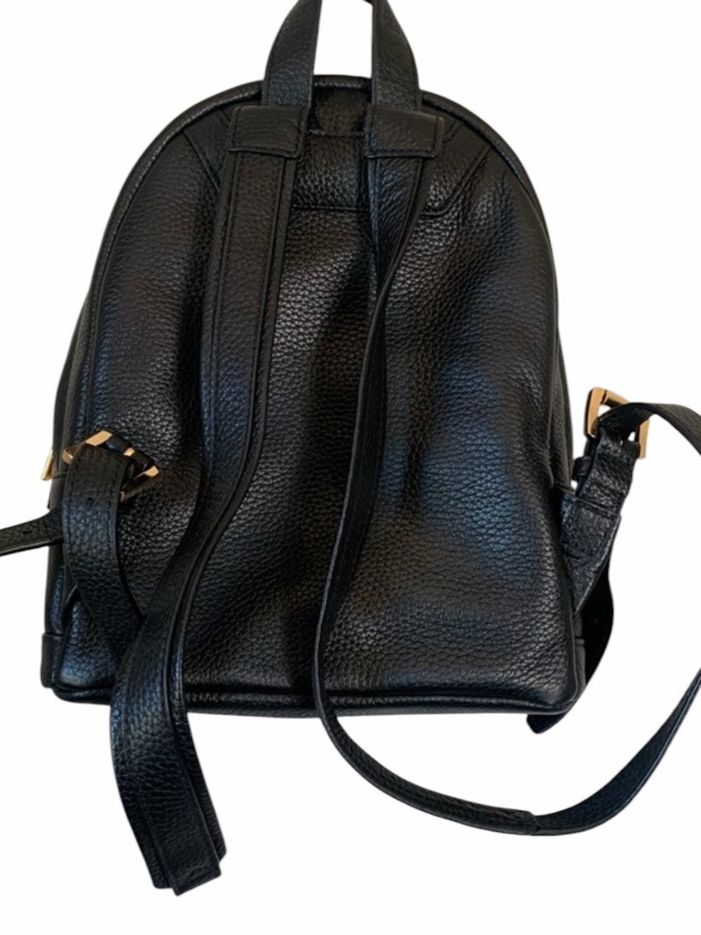 Michael Kors Jet Set Studded Backpack Black Leather - Picture 3 of 5